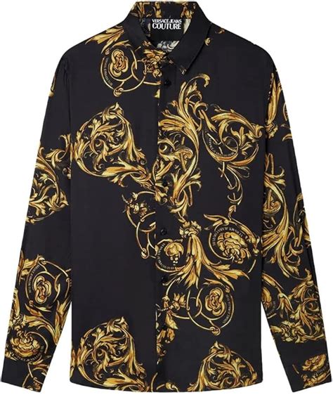 camicia estiva uomo versace|versace camicie eleganti.